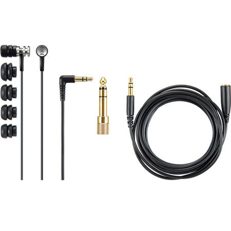 Yamaha EPH-100 In-Ear Stereo Headphones, Silver
