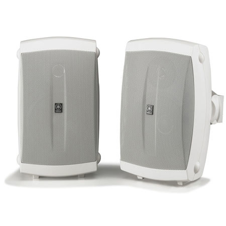 Yamaha NS-AW150W 5" All-Weather Speaker with Wide Frequency Response, Pair, White