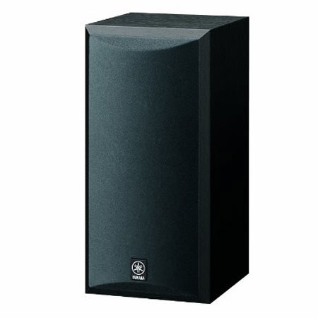 Yamaha NS-B210BL Full-Range Acoustic Suspension Bookshelf Speaker, Single, Black