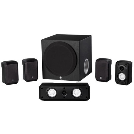 Yamaha NSSP1800BL(BLACK) 5.1-Channel Speaker Package