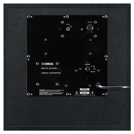 Yamaha NS-SW100 10" Powered Subwoofer, 100W Dynamic Power
