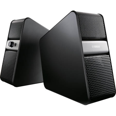 Yamaha NX-B55 Bluetooth Computer Speaker, Pair, Titanium