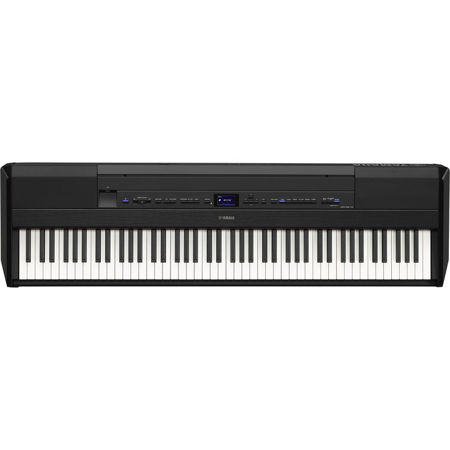 Yamaha P-515 88-Key Portable Weighted Action Digital Piano with PA-300C Power Adapter & FC4A Pedal, Polished Ebony Accents, Black