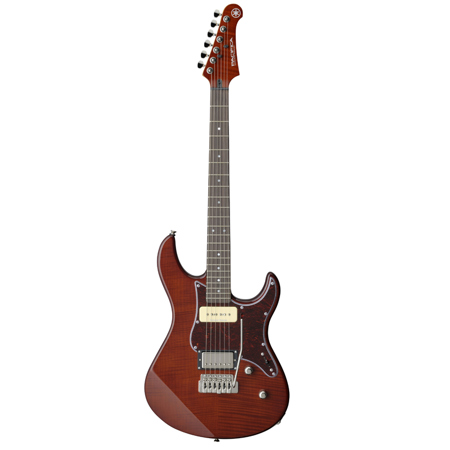 Yamaha Pacifica 611 Electric Guitar, Wilkinson VS50-6 Bridge, Root Beer