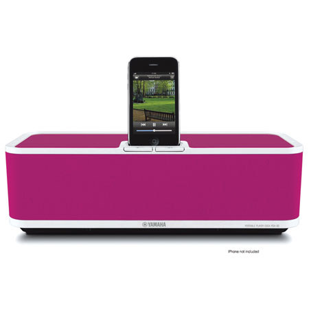 Yamaha PDX-30 iPod/iPhone 30W Dock Speaker System, Pink