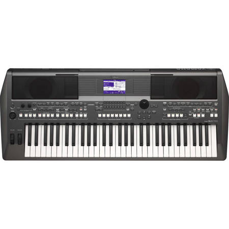 Yamaha PSR-S670 61 Key Arranger Workstation, Metallic Dark Gray