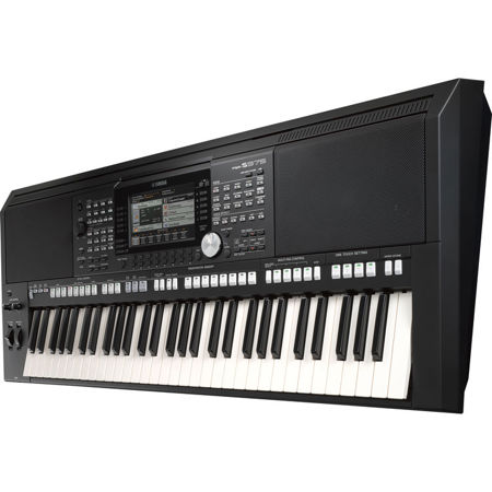 Yamaha PSR-S975 61-Key Arranger Workstation Keyboard with Power Adapter