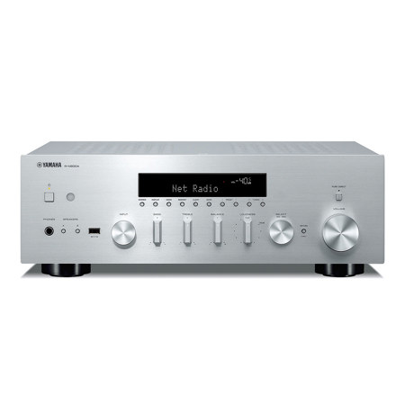 Yamaha R-N600A 2.1-Channel Network A/V Receiver with MusicCast, Silver