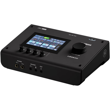 Yamaha URX22 4x2 Dual USB-C Audio Interface, Black