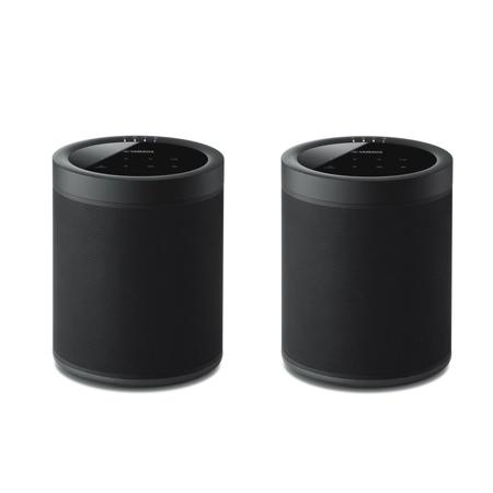 Yamaha WX-021 MusicCast 20 Wireless Speaker, Black, Pair WX-021BL 2