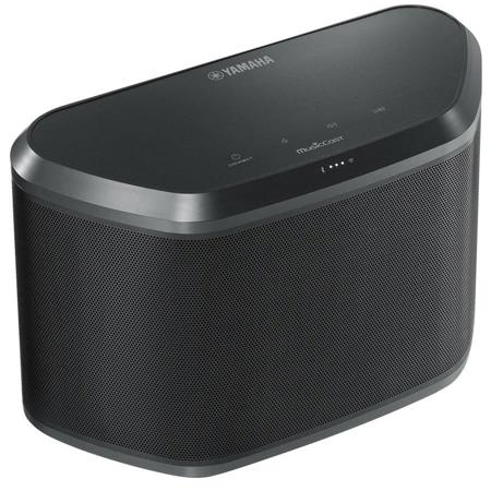 Yamaha WX-030 30W MusicCast Wireless Speaker, Single, Black