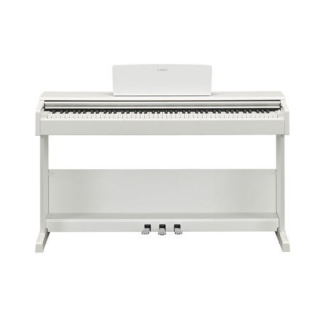 Yamaha Arius YDP-105 88-Key Traditional Console Digital Piano with Bench, White