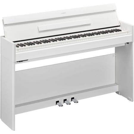 Yamaha Arius YDP-S54 88-Key Weighted Action Console Digital Piano, White Walnut