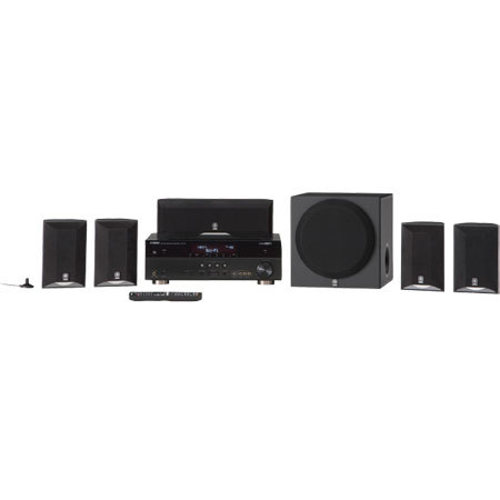 Yamaha YHT-595BL 3D 5.1 Channel Home Theater System