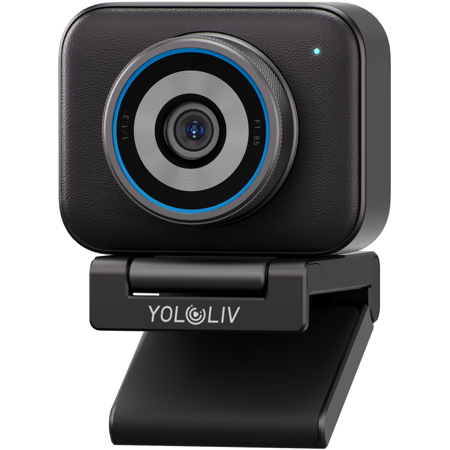 YoloLiv YoloCam S3 4K Ultra HD AI-Powered Live Streaming Webcam, Black
