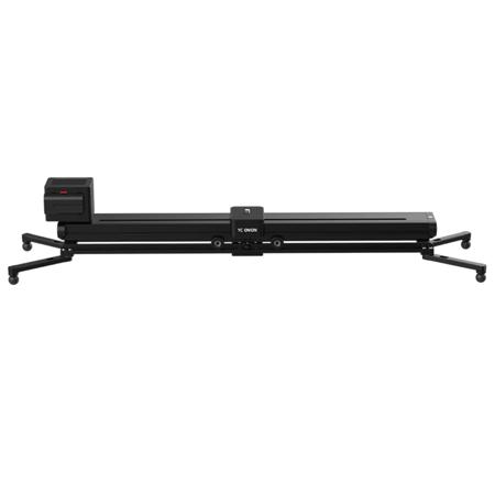 YC Onion Chocolate Pro Cheese 27.5" Motorized Camera Slider w/Support Stand