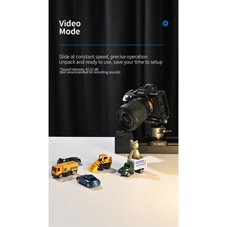 YC Onion Chocolate SE Aluminum Motorized Camera/Smartphone Slider