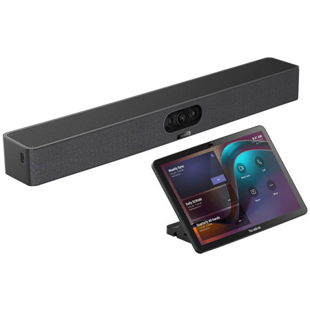 Yealink MeetingBar A25 4K AIO Video Bar w/10.1" Touch Console for Focus Room