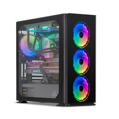Yeyian Yari II 37KFC-47T Gaming, i7-13700KF,32GB,1TB SSD+2TB HDD,RTX 4070Ti,W11H