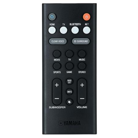 Yamaha ATS-2090 2.1-Channel Sound Bar with Wireless Subwoofer and Alexa Built-In, Black