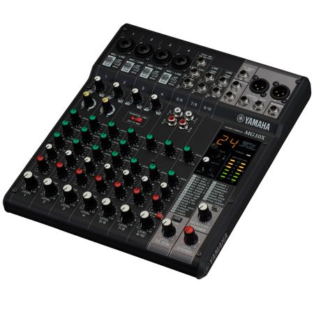 Yamaha MG10X CV 10-Input Stereo Mixer with Effects