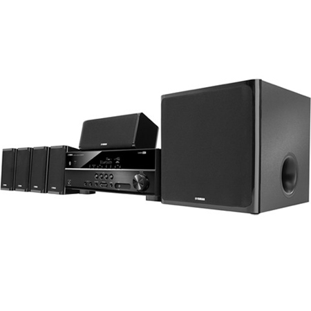 Yamaha YHT-4930U 5.1-Channel Home Theater in a Box System, Black