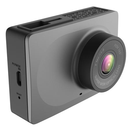 YI 2.7" Touchscreen Smart Dash Camera, 1920x1080 at 60fps, Wi-Fi, Dark Gray