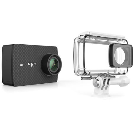YI 4K+ Ultra HD 4K Action Camera with Waterproof Housing, Black