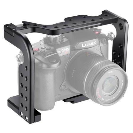 YELANGU Camera Cage without Top Handle and Base Plate for Panasonic GH5 Camera