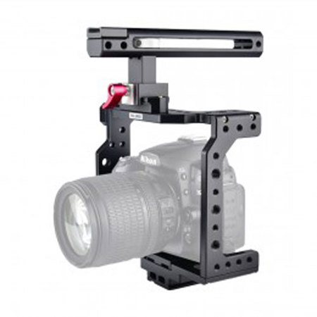 YELANGU C8 Universal DSLR Camera Cage with Top Handle for Canon