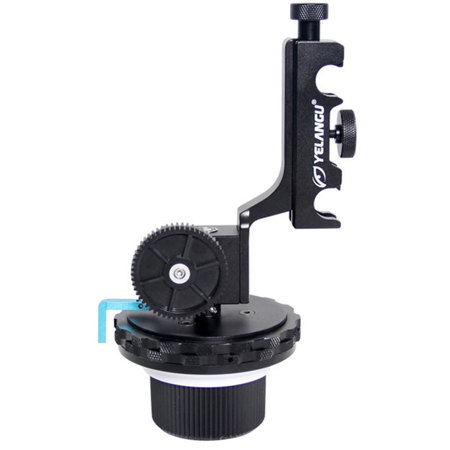 YELANGU F4 Follow Focus Unit w/ Hard Stop Design & Quick Release for DSLR Camera