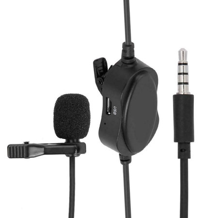 YELANGU MY2 Professional Recording/Interview Lavalier Microphone for DSLR, Video Camera & Mobile Phone