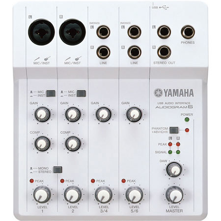 Yamaha 3 Input USB Computer-Based Recording System