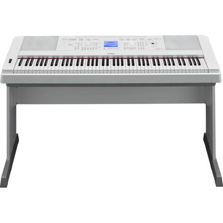 Yamaha DGX-660 88 Keys Grand Digital Piano, White