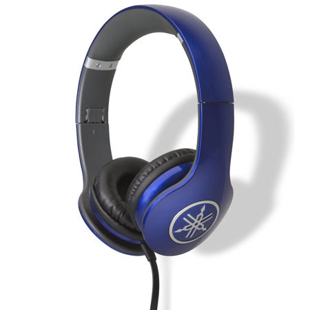 Yamaha Pro 300 High-Fidelity On-Ear Headphones, Blue