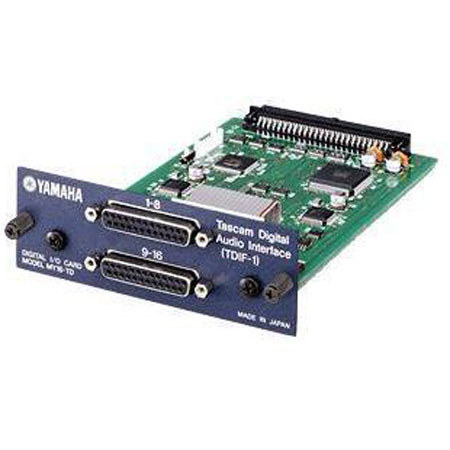 Yamaha 16-Channel TDIF Interface Card for 02R96 and DM Series Consoles