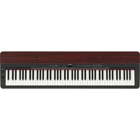 Yamaha P155 88-Key Digital Piano, Black & Mahogany