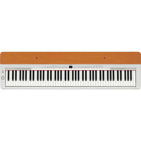 Yamaha P155 88-Key Digital Piano, Silver & Cherry
