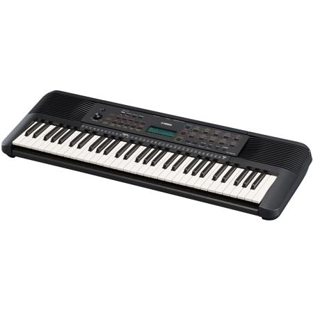 Yamaha PSR-E273 61-Key Portable Keyboard with AC Adapter, Black
