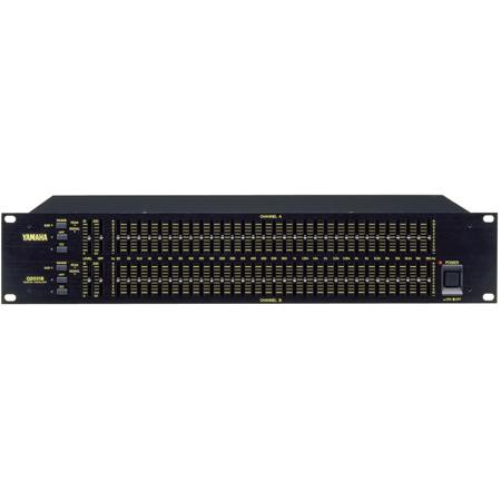 Yamaha Dual Channel 31 Band, 1/3 Octave Graphic Equalizer, 20Hz to 20kHz Frequency Response, +24dB Input/Output Level