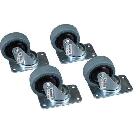 Yamaha SPW-1 Wheel Kit for DXS18 Subwoofer, 4 Pack