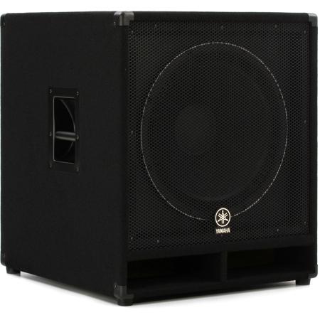 Yamaha SW118V 18" 600 Watts PA Subwoofer, 30Hz-2kHz Frequency Response, 8 Ohms Impedance