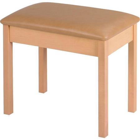 Yamaha WB2 Keyboard Bench, Light Cherry