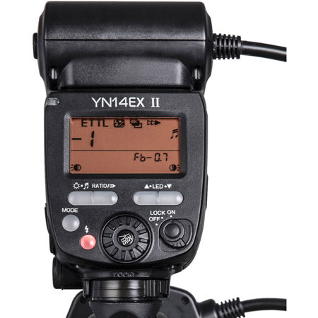Yongnuo YN14EX-II TTL Macro Ring Flash Kit for Canon EOS E-TTL / E-TTL II Flash System