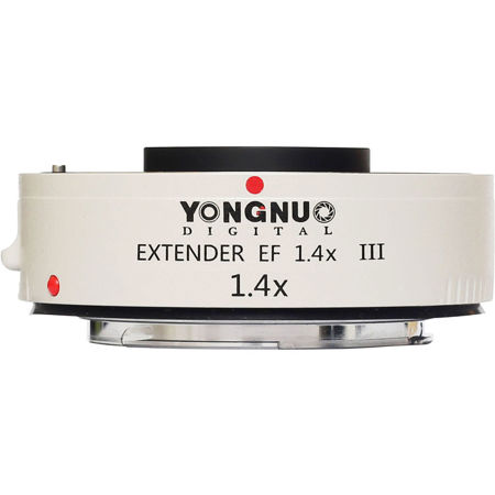 Yongnuo Extender EF 1.4X III (Teleconverter) for Canon EOS