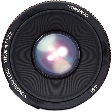 Yongnuo YN 50mm f/1.8 II Lens for Canon EOS Cameras
