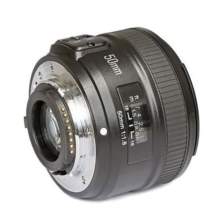 Yongnuo 50mm f/1.8 Auto/Manual Focus Standard Prime Lens for Nikon Cameras