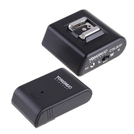 Yongnuo CTR-301 Hot Shoe Flash Light Control Remote Trigger with PC Cable
