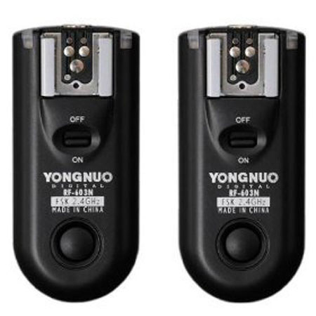 Yongnuo RF-603 Wireless Flash Trigger for Nikon D80/D70S Cameras, N2 Version