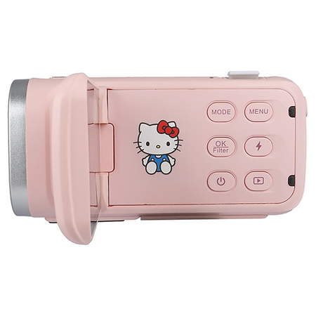 Yashica Hello Kitty 4K Ultra HD DigiPocket Camcorder, Pink YAS